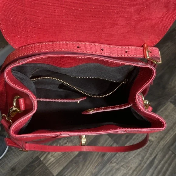 Divina firenze trilli backpack, Crossbody, satchel purse, convertible bag, pink - Picture 13 of 16